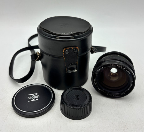 Sigma multi coated 28mm - sigma-z, multi-coated