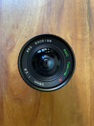 Tokina rmc 28mm 8 - 28mm, f2.8