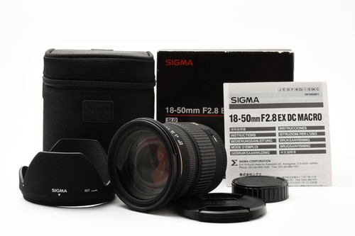Sigma 50mm 8 ex - 18-50mm,
