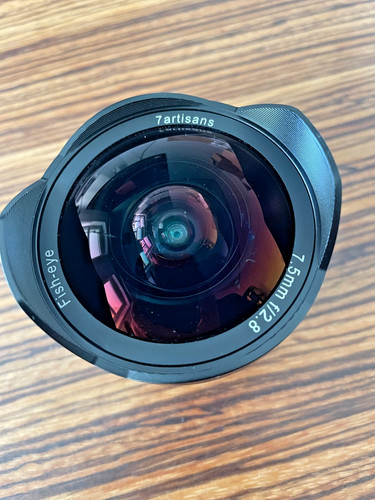 7artisans 5mm 8 - 7,5mm, f2,8