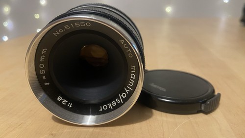 Mamiya auto sekor 50mm - f2.8,