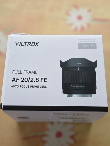 Viltrox 20mm 8 fe - 20mm,